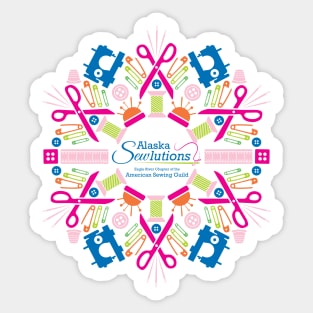 Alaska Sewlutions Kaleidoscope Sticker